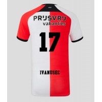 Fotballdrakt Herre Feyenoord Luka Ivanusec #17 Hjemmedrakt 2024-25 Kortermet